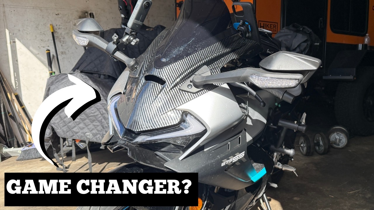 Как гоночный ветровой щиток преобразил мой CFMoto 675SS