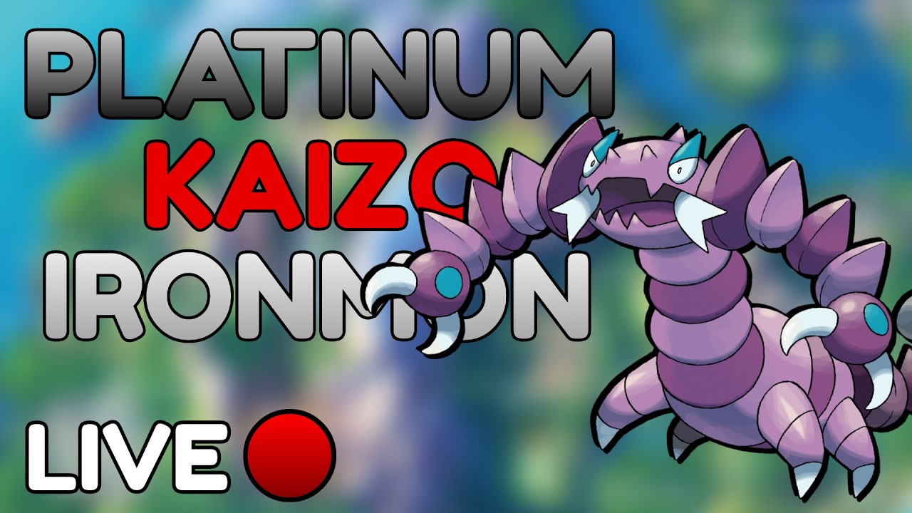 Continuing My First Ever PLATINUM KAIZO IRONMON | Live