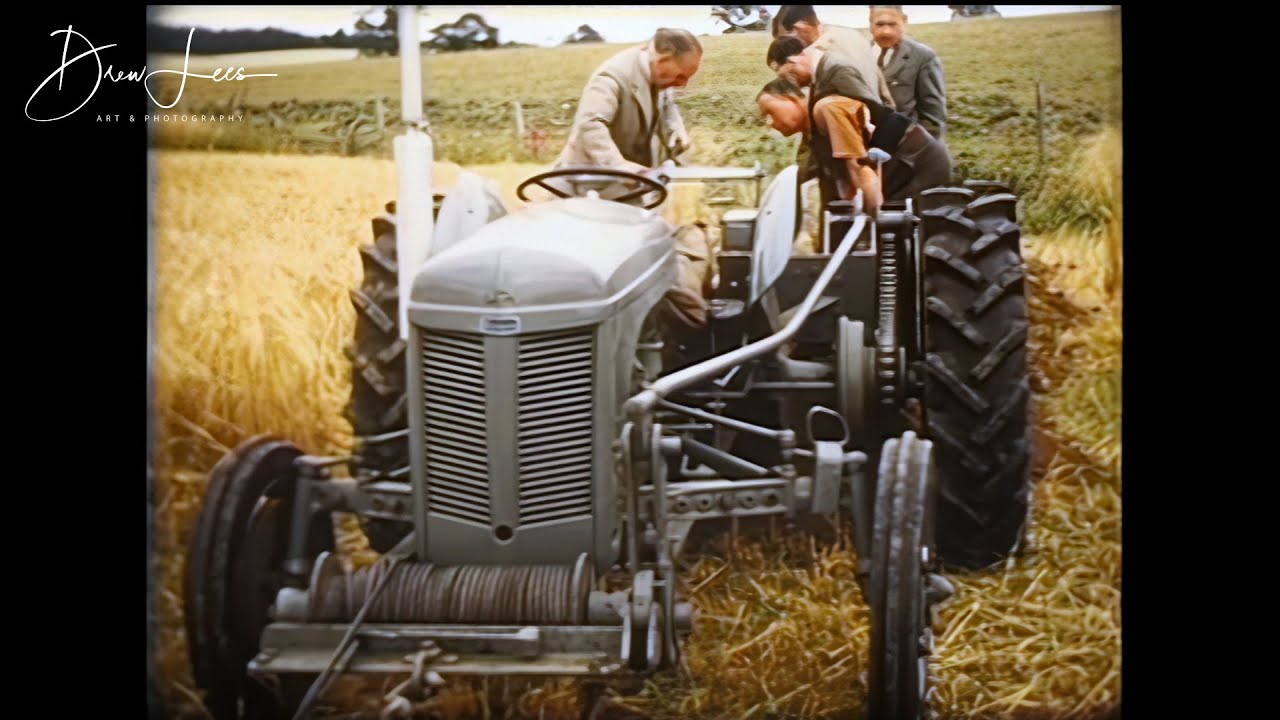 Rare 1950s Ferguson TEF 20: Lost Footage of a Legend