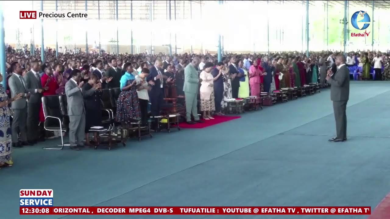 🔴 GLOBAL SUNDAY SERVICE LIVE - EFATHA CHURCH PRECIOUS CENTRE KIBAHA - APRIL, 20 2025