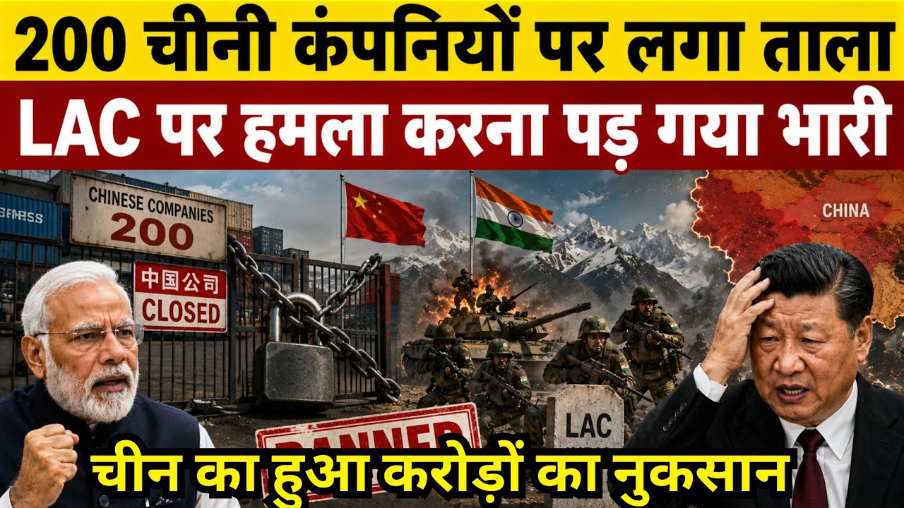 India's Tough Response to China | Chinese Companies Ban Debate | Arunachal Pradesh & LAC Crisis