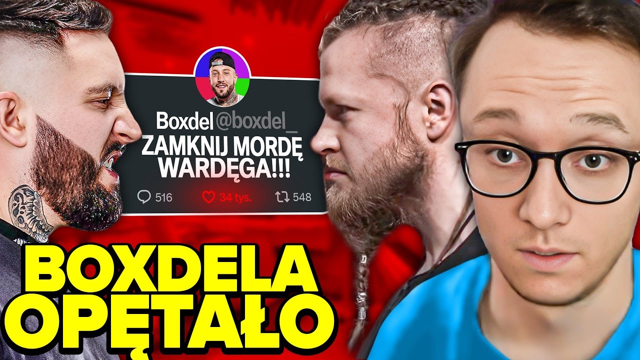 SZALONY BOXDEL DESPERACKO ATAKUJE WARDĘGĘ, FAME, KONOPA, GOLĘ, GIMPERA- W SUMIE TO WSZYSTKICH XD