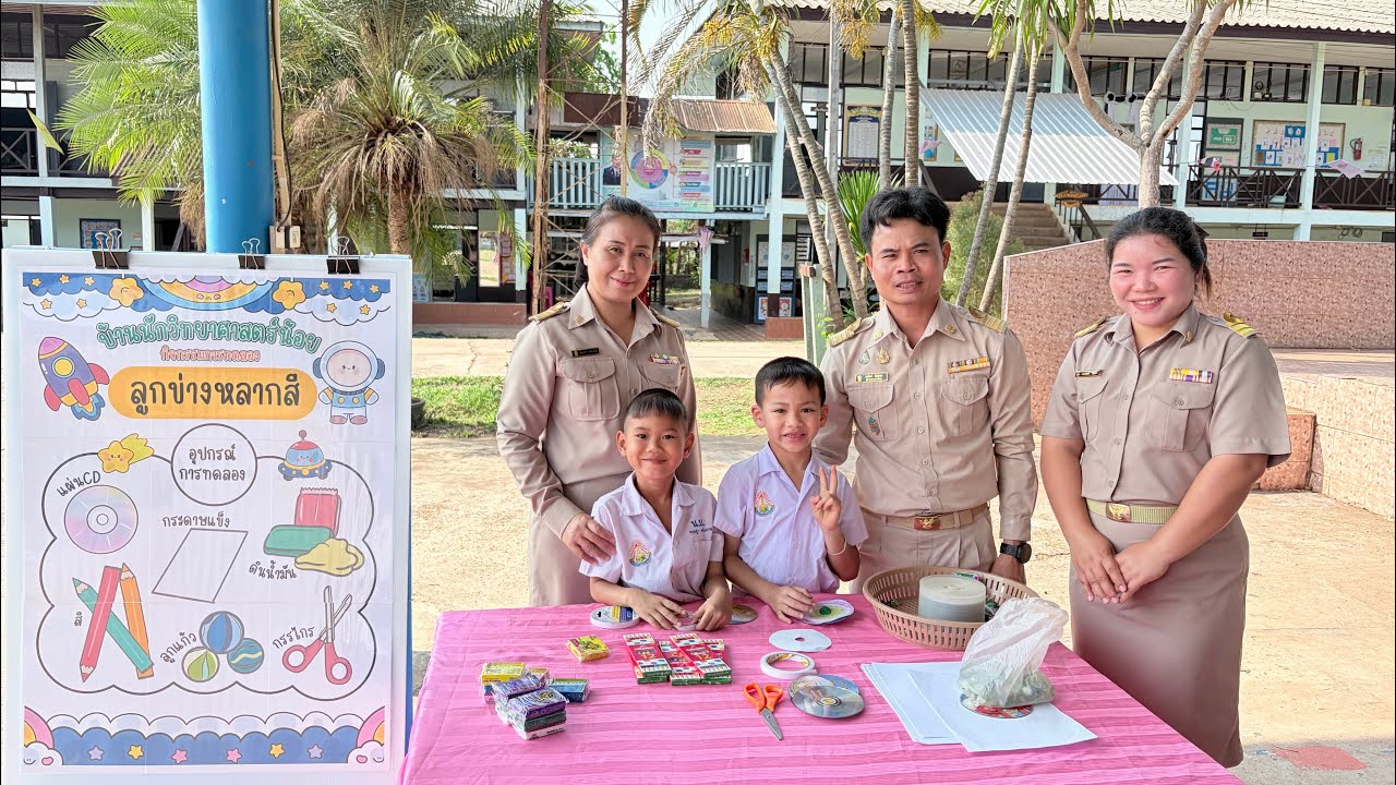 กิจกรรมโครงการบ้านนักวิทยาศาสตร์น้อย ระดับปฐมวัย โรงเรียนบ้านโนนสะแบงหนองสวรรค์ 