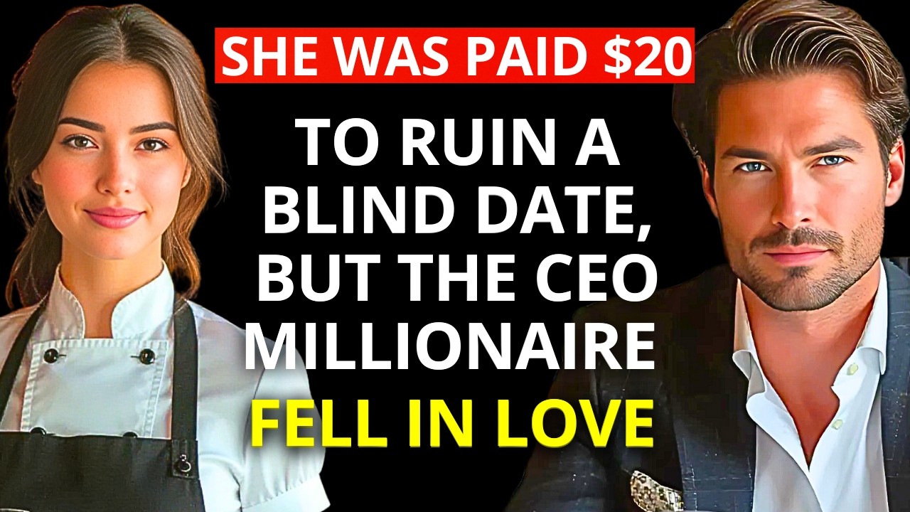 SHE WAS PAID $20 TO RUIN A BLIND DATE — BUT THE MILLIONAIRE CEO FELL IN LOVE