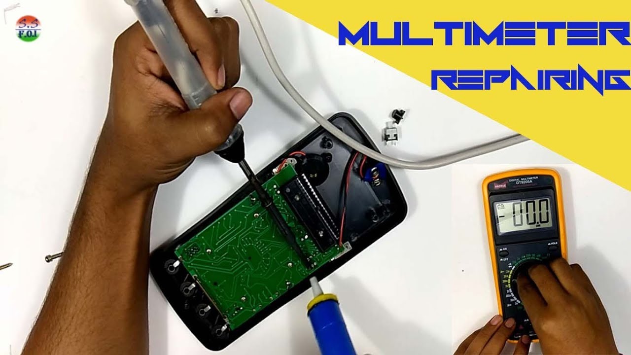 How to Repair Multimeter | Not Switching on (Solved) [Repairing#03]