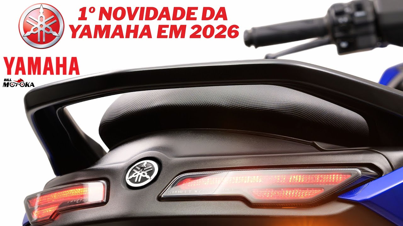 OFICIAL: 1º novidade YAMAHA BRASIL em 2026, preço e detalhes agora.
