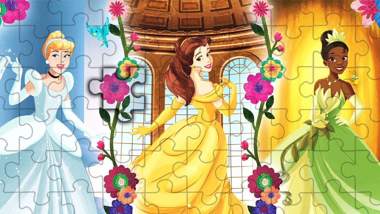 Disney Princess Puzzles for Kids 🎀🧩