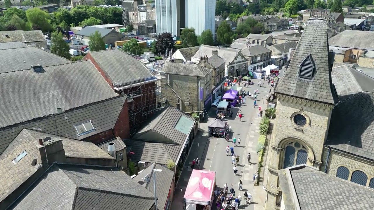 Brighouse 1940s Weekend flyover