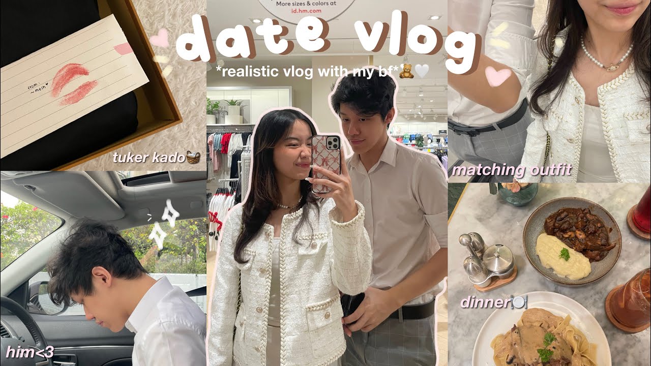 DATE VLOG 🧸🤍 : grwm, salon appointment, dinner at monsieur, tuker kado!! 𐙚₊˚⊹♡