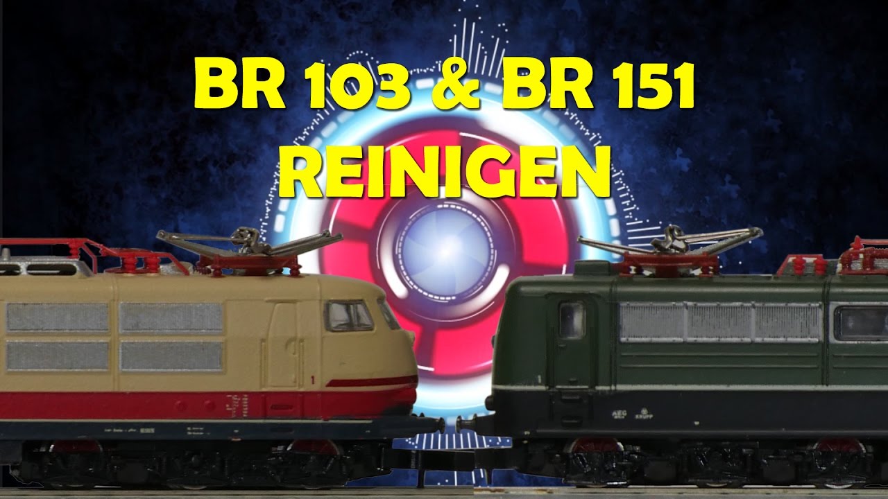 Selber Lok Reinigen oder reparieren | BR103 / 151 🚂 Märklin Spur Z mini-club