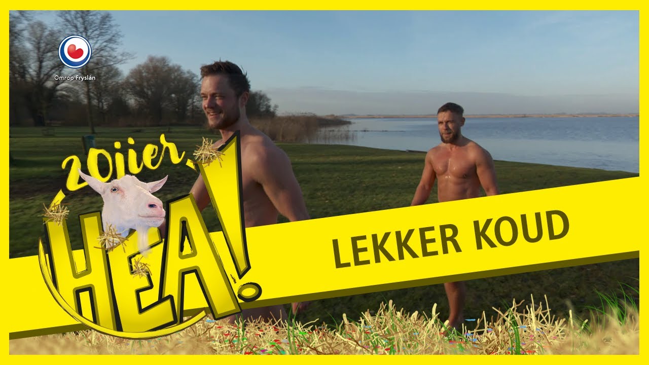 HEA! Lekker koud te zwemmen