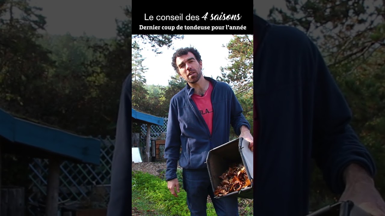 Derni&egrave;re tonte de l'ann&eacute;e - Le conseil des 4 saisons