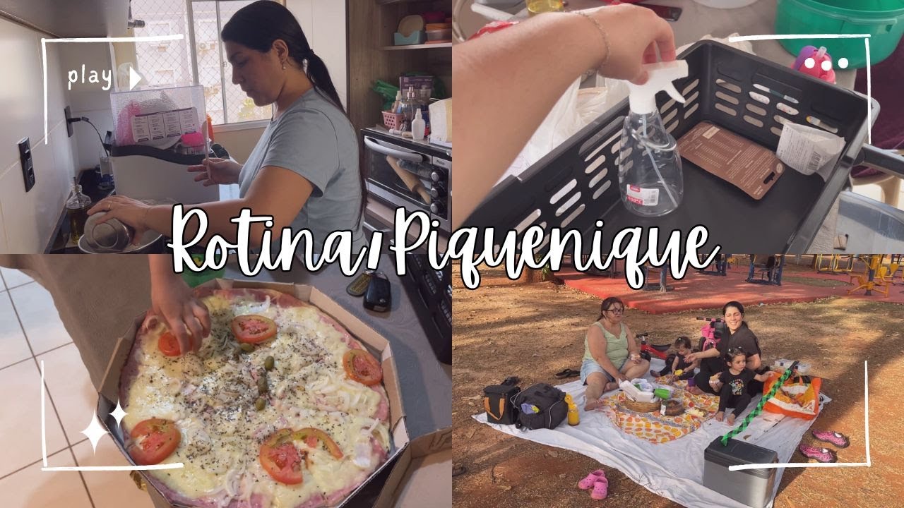 NOSSA ROTINA|PARQUE CRAVINHOS|PRIMEIRO PIQUENIQUE DAS MANINAS|DAIANE SCIUNITTI