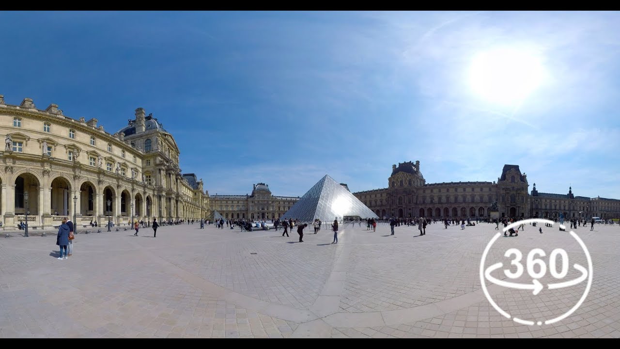 Экскурсия по Лувру в формате 360&deg; VR