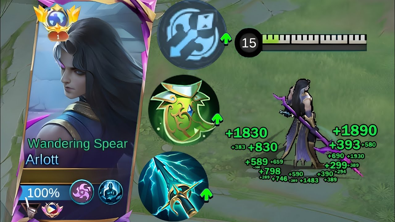 BEST LIFESTEAL BUILD! ARLOTT HEALS 1800+ PER HIT 🤯 | SOLO RANK CARRY