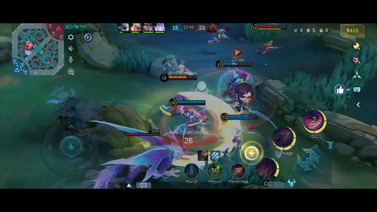 Arlott Flameshot lawan Kimmy SG!? Lah musuh 5 masih kurang, malah pada ribut sendiri 😅