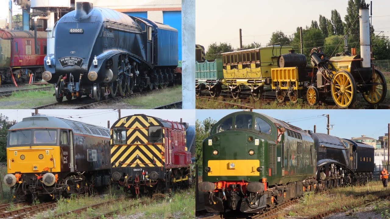 Shunting @ the National Railway Museum with Sir Nigel Gresley, Rocket & more!