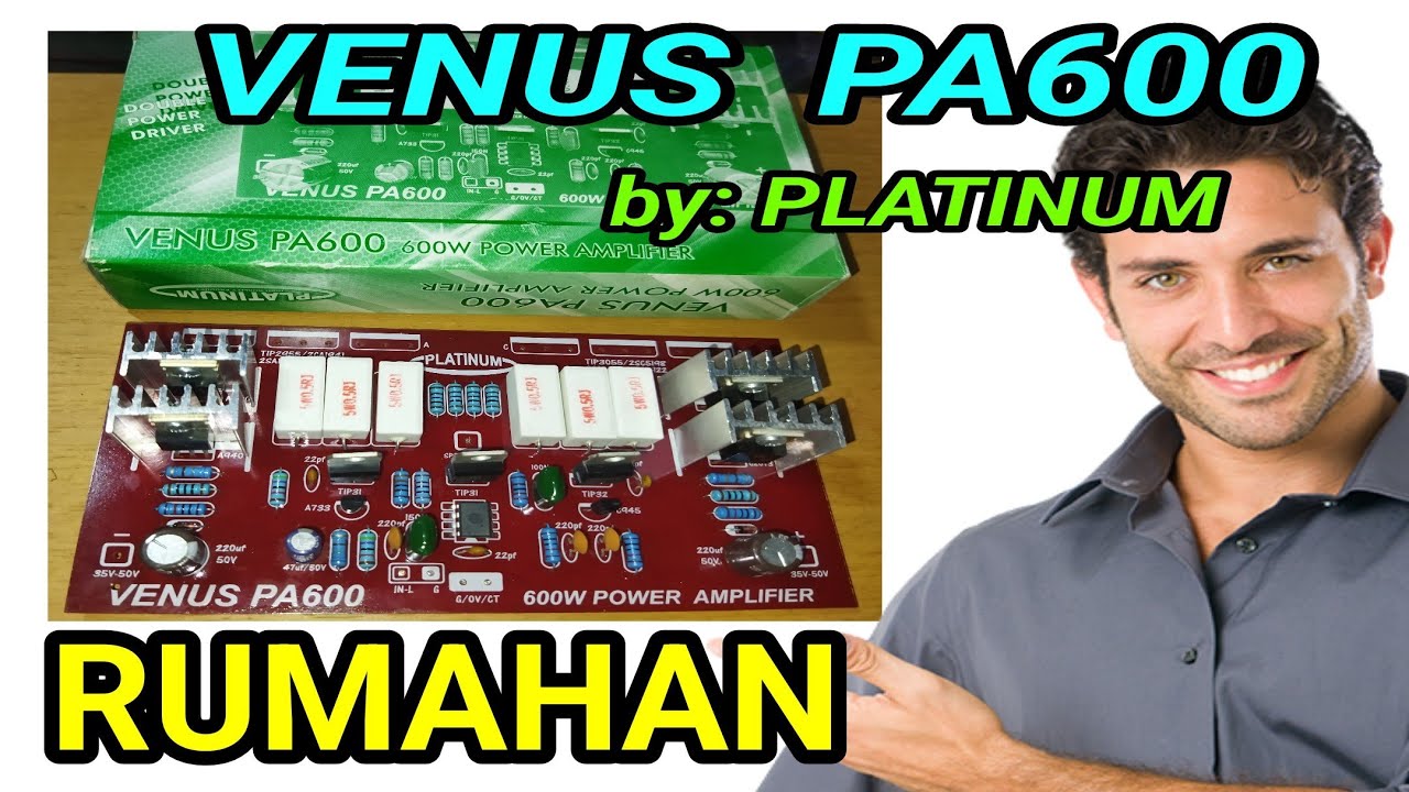 VENUS PA600 DRIVER AMPLIFIER by Platinum