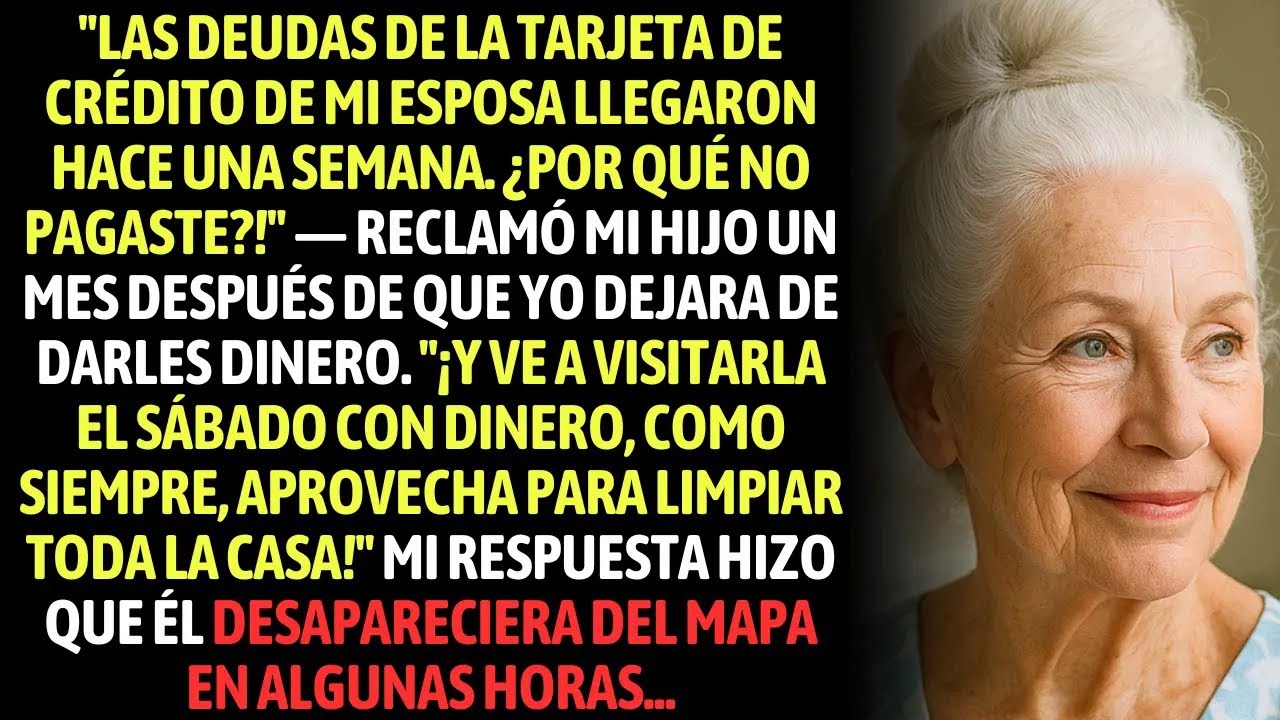 Recibiste Las Deudas De Mi Esposa La Semana Pasada  ¿Por Qué No Pagaste! — Reclamó Mi Hijo