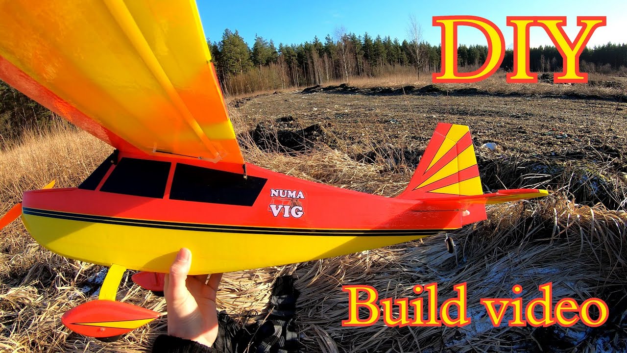 How to build Super Decathlon RC plane DIY