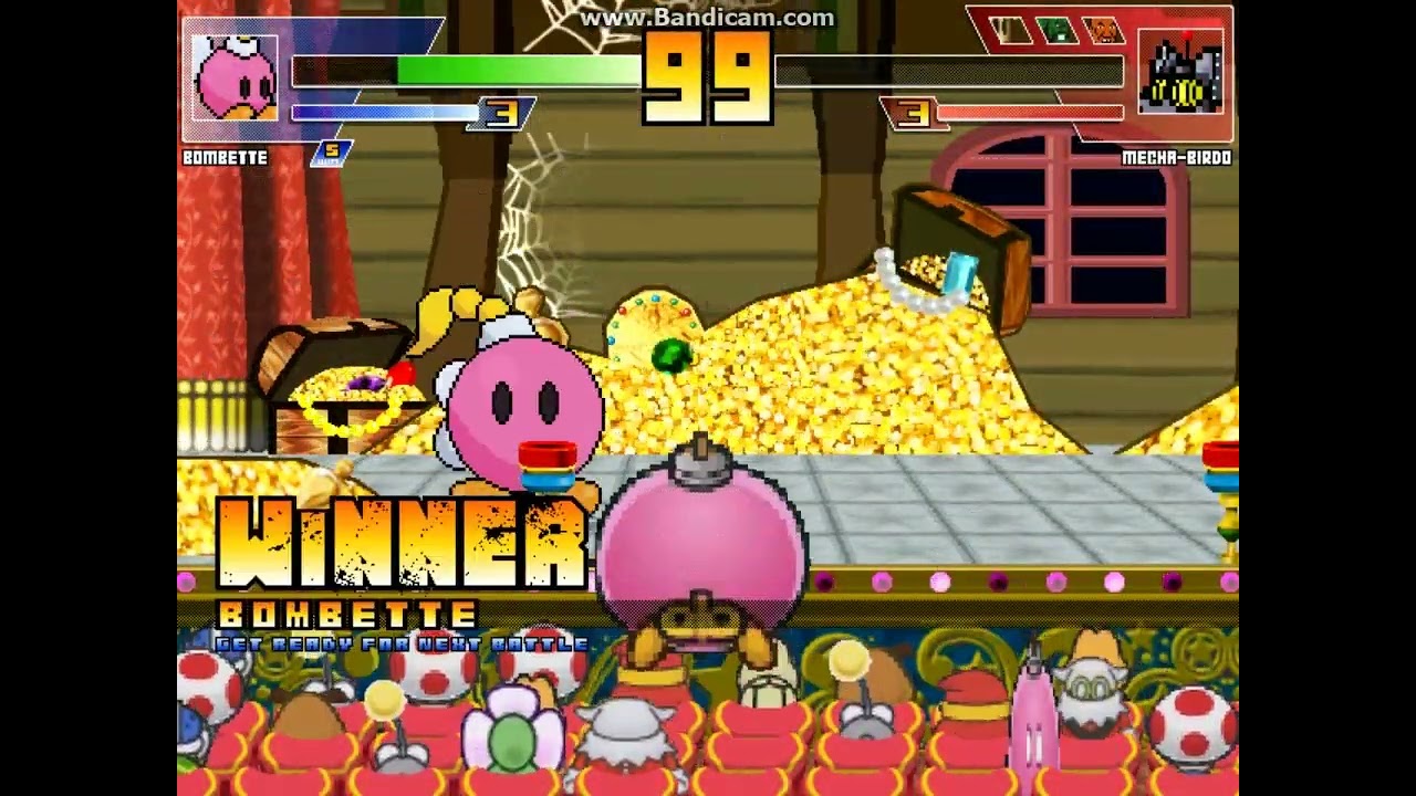 MUGEN battle #8145: Bombette vs IWBTG Bosses