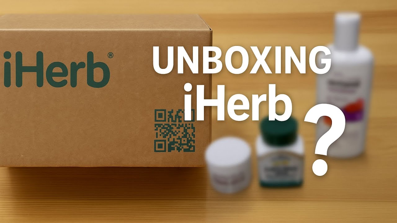 Розпаковка iHerb | Вітаміни для дітей і дорослих, засоби при псоріазі та гриб Їжовик гребінчастий