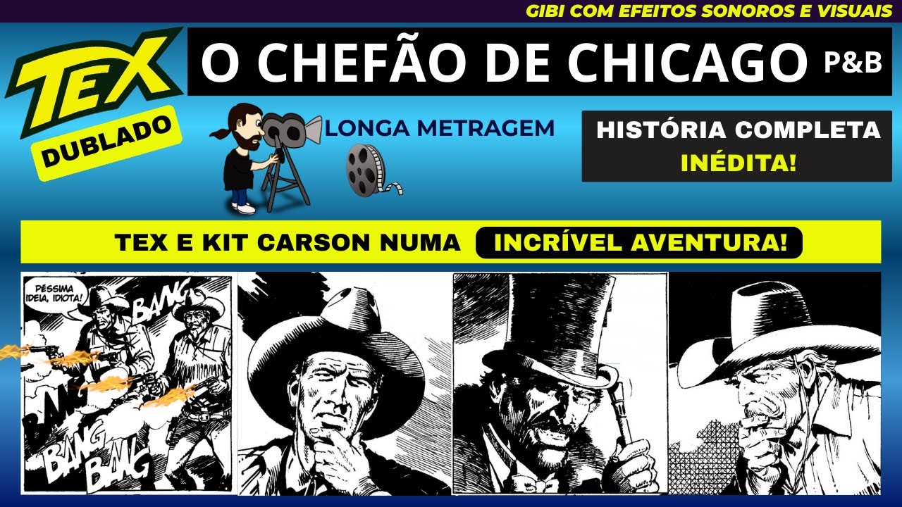 Tex Willer | O Chefão de Chicago | Gibi Narrado e Dublado
