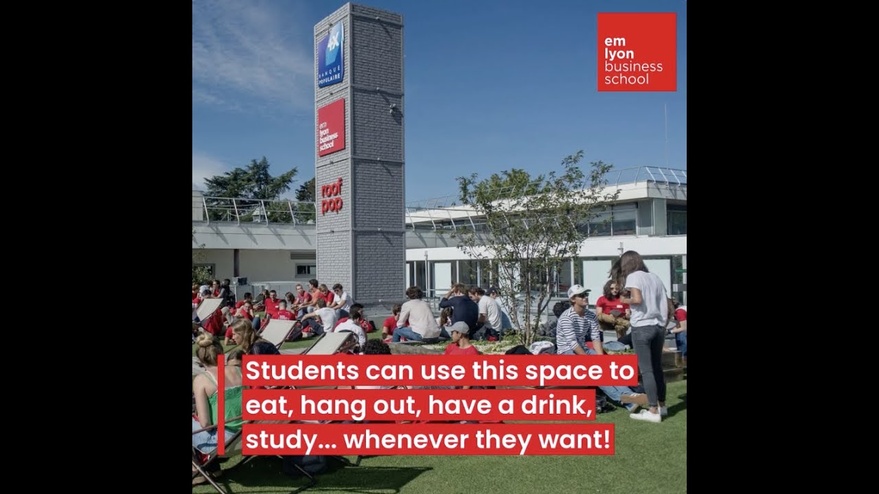 Let&rsquo;s explore emlyon&rsquo;s unique Roof Pop !