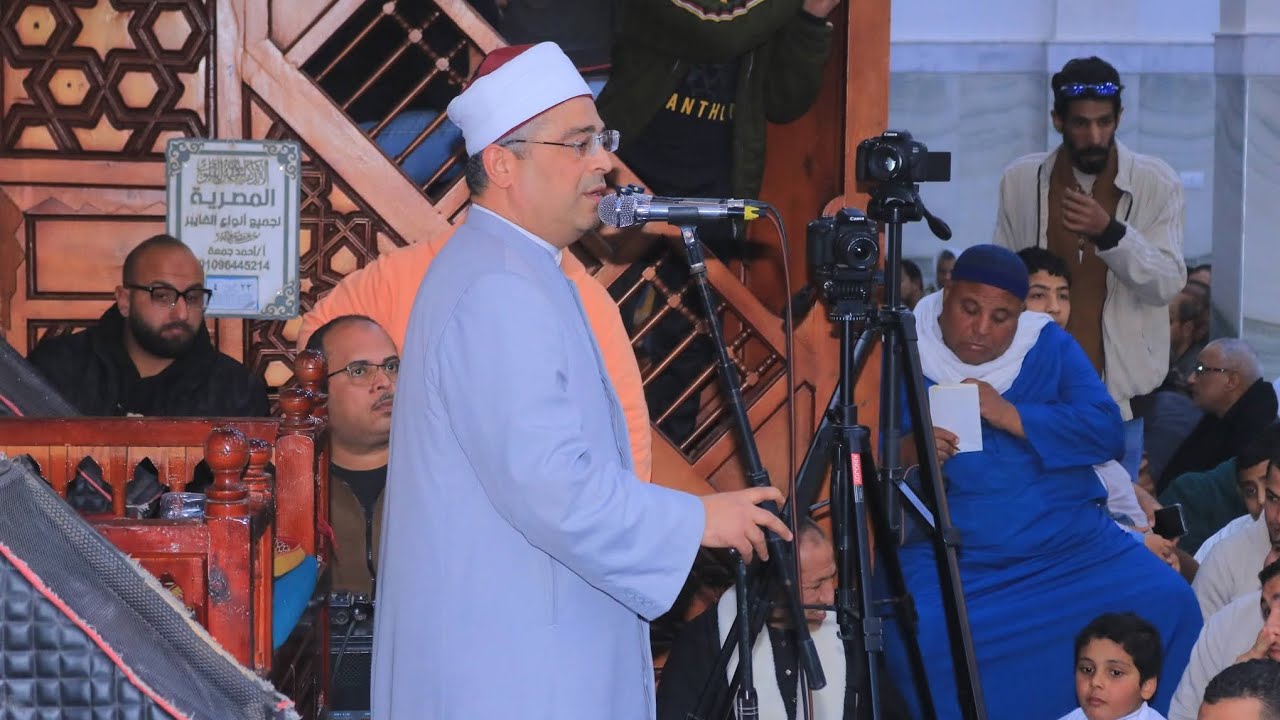 الدكتور عبدالرحمن رضوان أمسية اذاعة القراّن الكريم مسجد سيدى أبوالقاسم سندوة  الخانكة محافظة القليوب