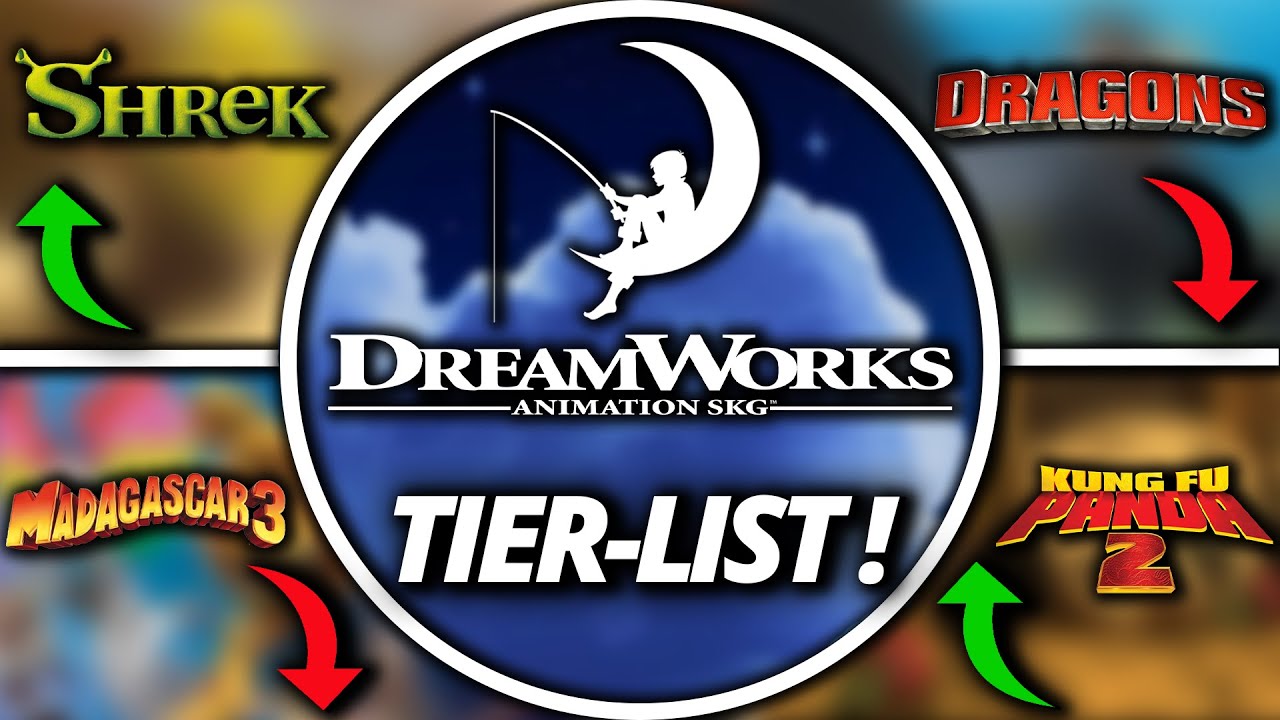 TIER-LIST des films DREAMWORKS !