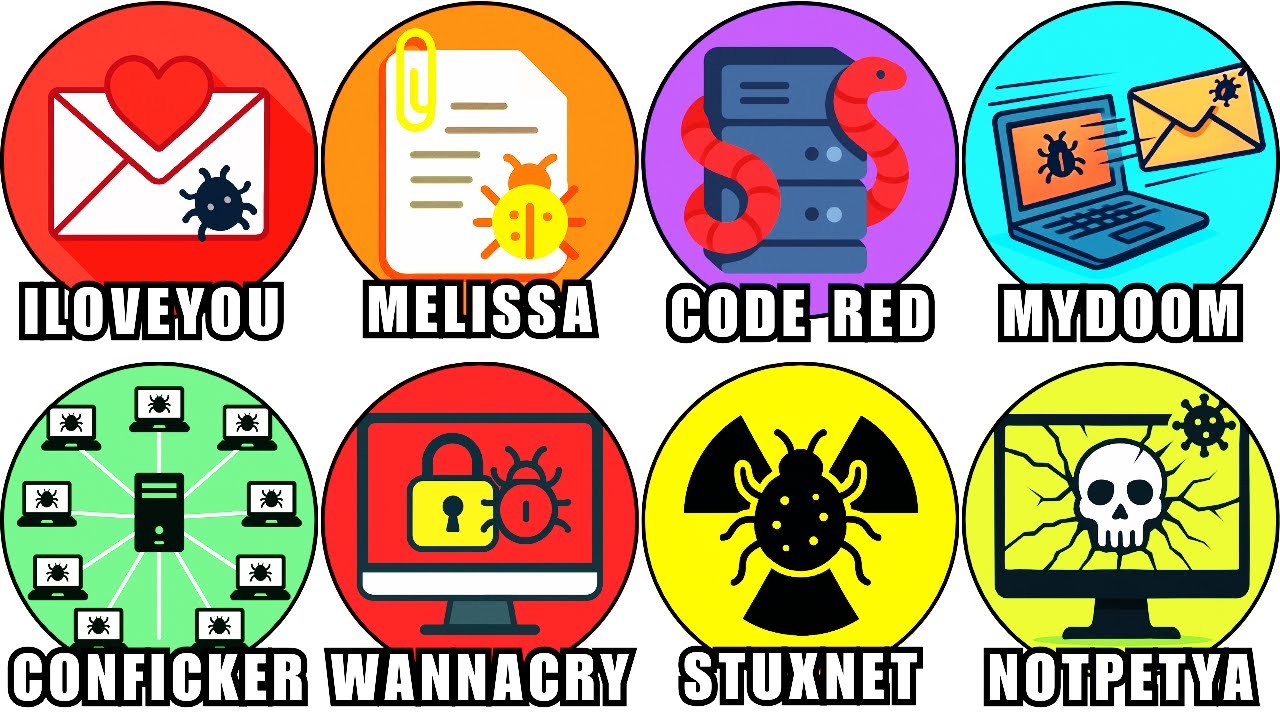 Every Famous Computer Virus Explained in Detail