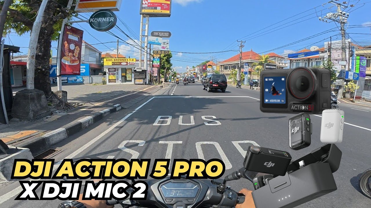 DJI Osmo Action 5 PRO & DJI Mic 2 Test dan Review untuk Motovlog