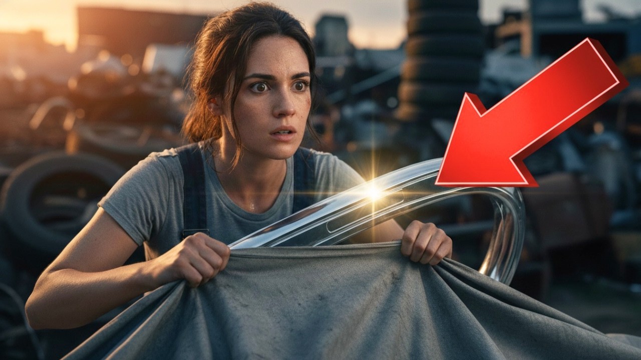 She Cleaned Her Father’s Junkyard After His Death - What Was Under the Tarps Changed Everything