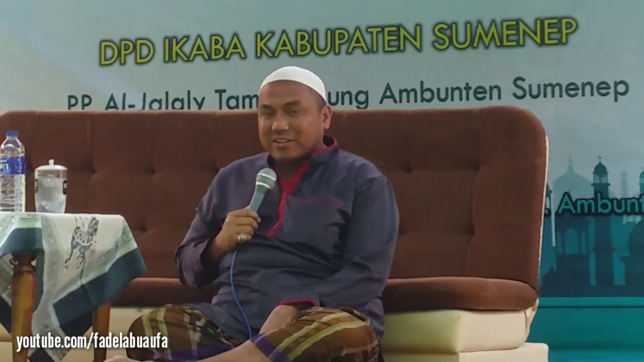 Pidato RKH Moh Thohir Abdul Hamid pada Haul Akbar Masyayikh Bata-Bata di Ponpes Al - Jalaly Ambunten
