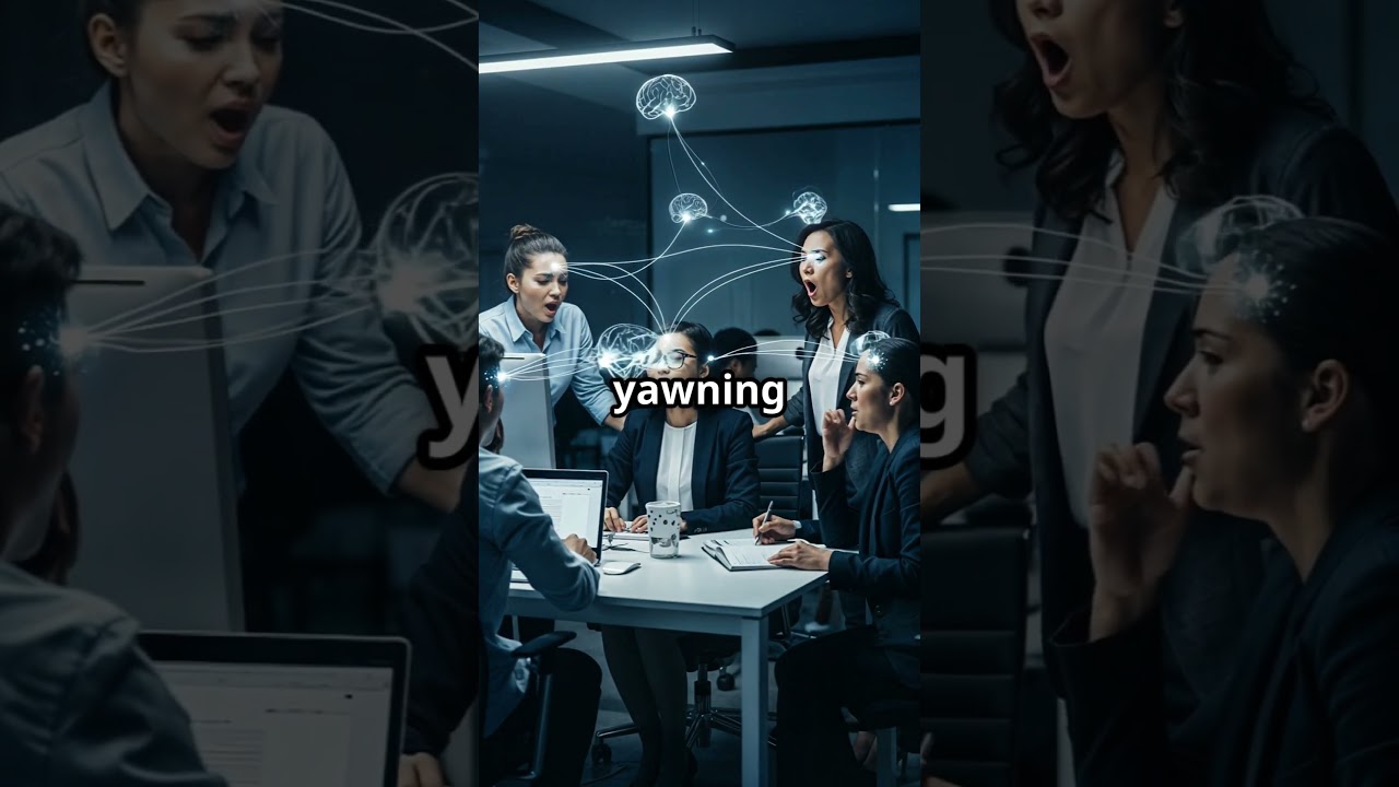 Why You Yawn When Someone Else Does #MirrorNeurons #Shorts
