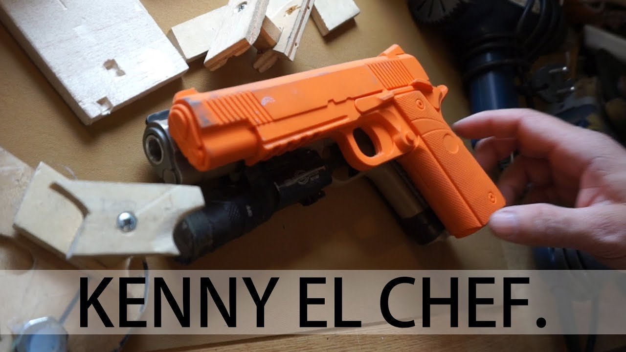 KENNY EL CHEF. CÓMO COCINAR TU HOLSTER KYDEX. Capsule Airsoft España
