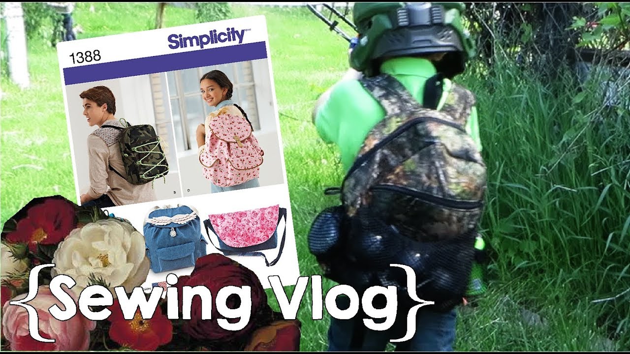 Making a Back Pack for a Special Boy ║ Sewing Vlog