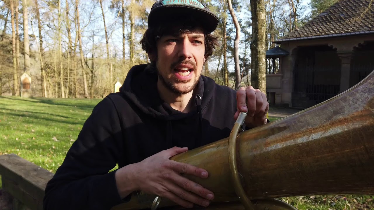 Jonas Urbat von InTubaWild und seine B&S 3100w F-Tuba