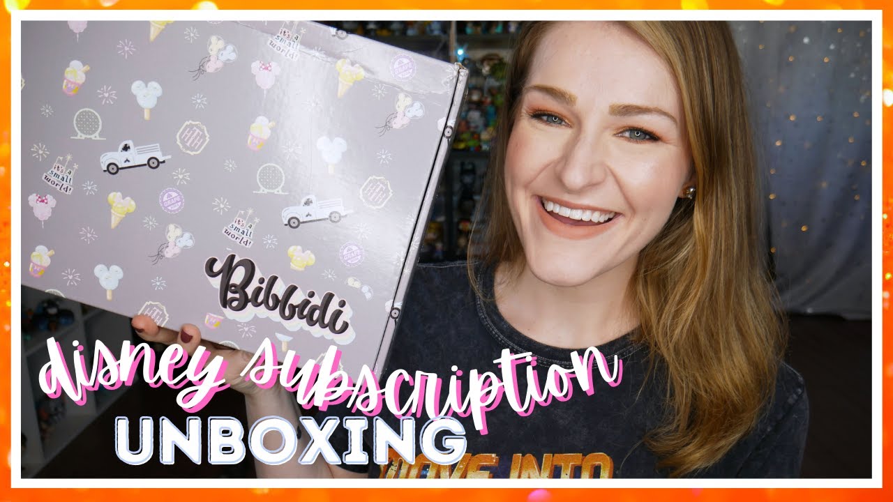 DISNEY Subscription UNBOXING!  Bibbidi Boxes!