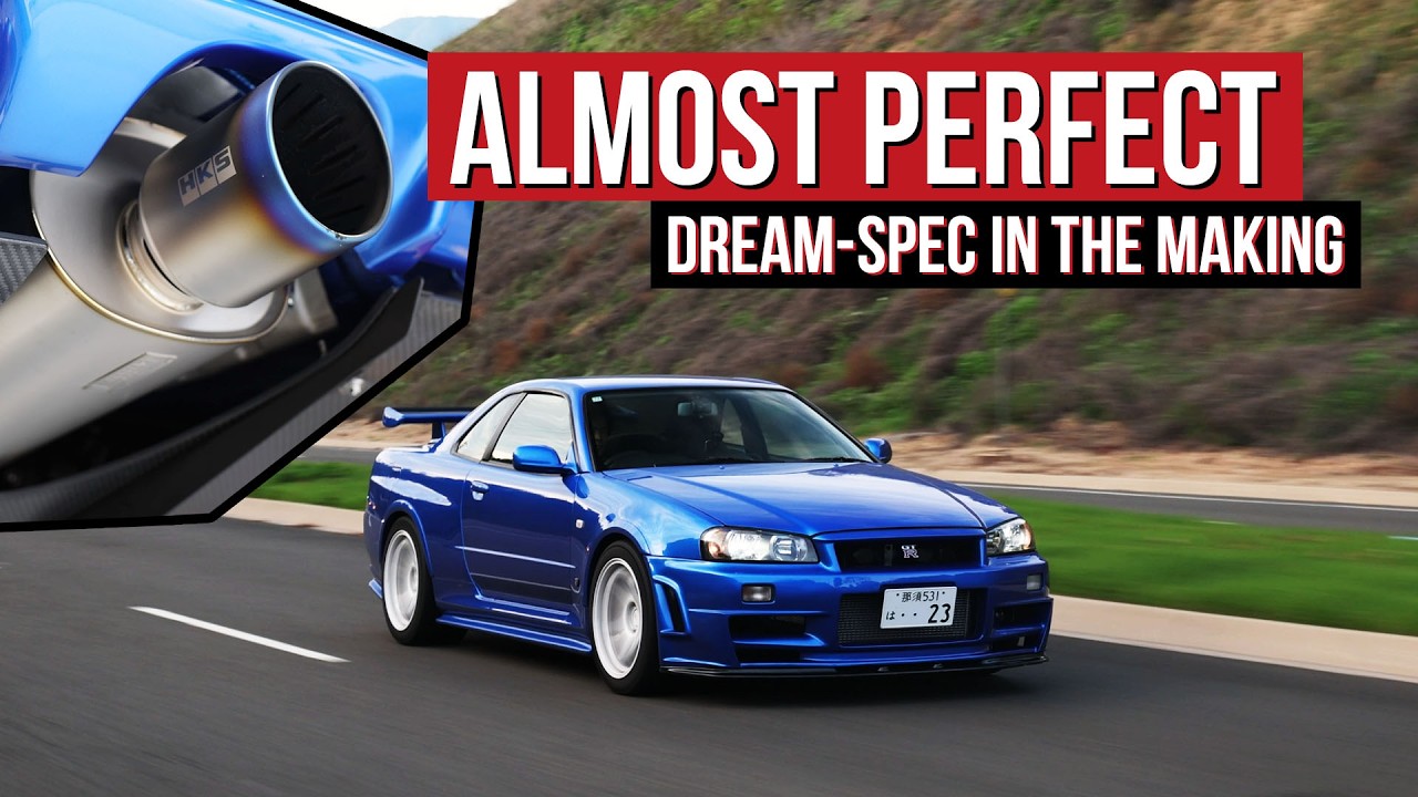 Завершающие этапы создания моей R34 мечты: Ice Blast + детали HKS.