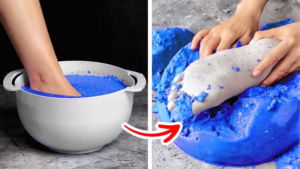 INCREDIBILI CREAZIONI CON IL CEMENTO E GESSO FAI-DA-TE