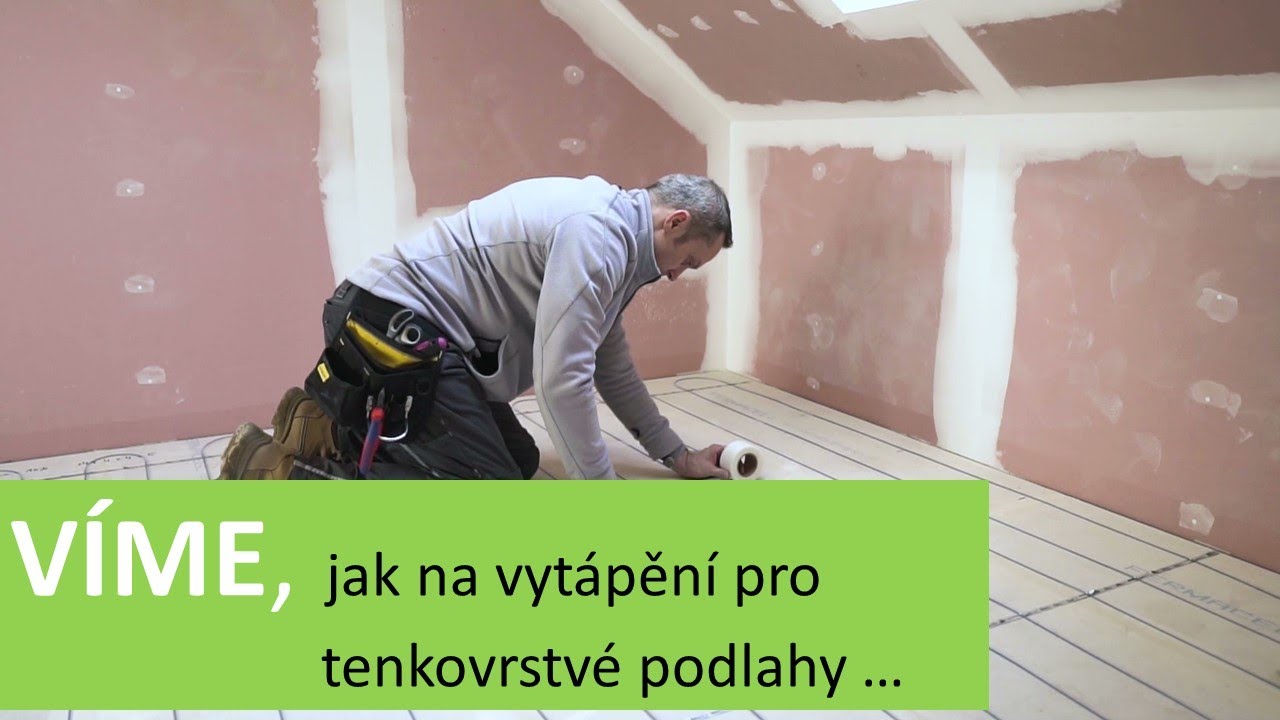 Pokládka topného kabelu TO-2U