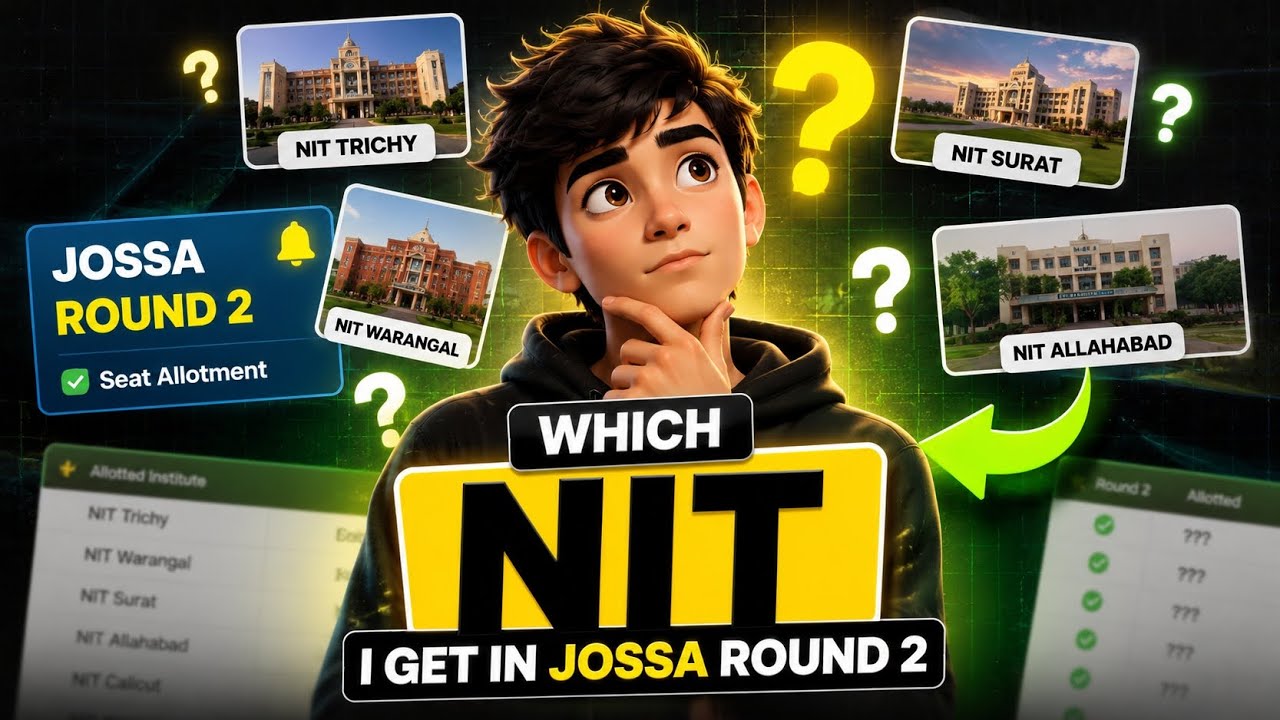 Which college I get in jossa round 2 
