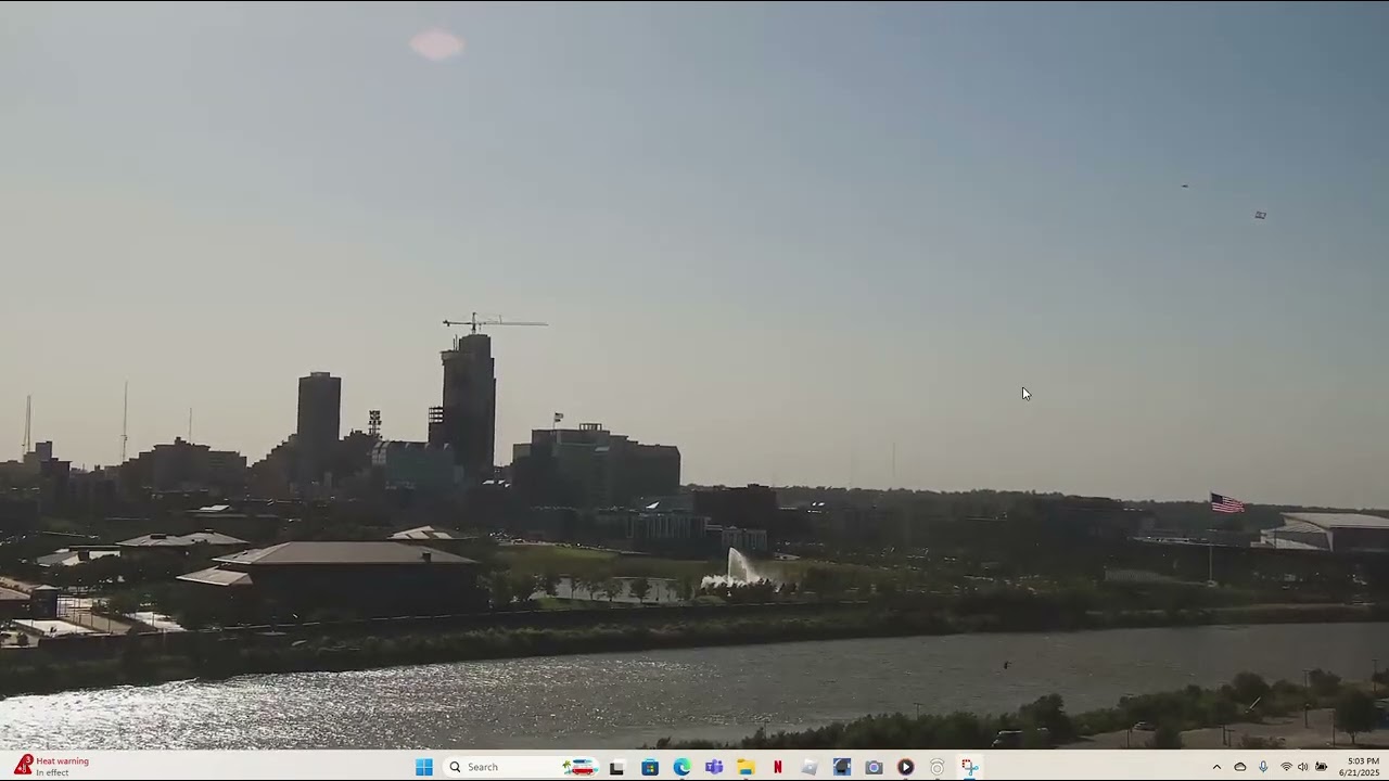 N8760T towing the Gordon McKernan Banner (06-21-25) (Insane 30mph wind)