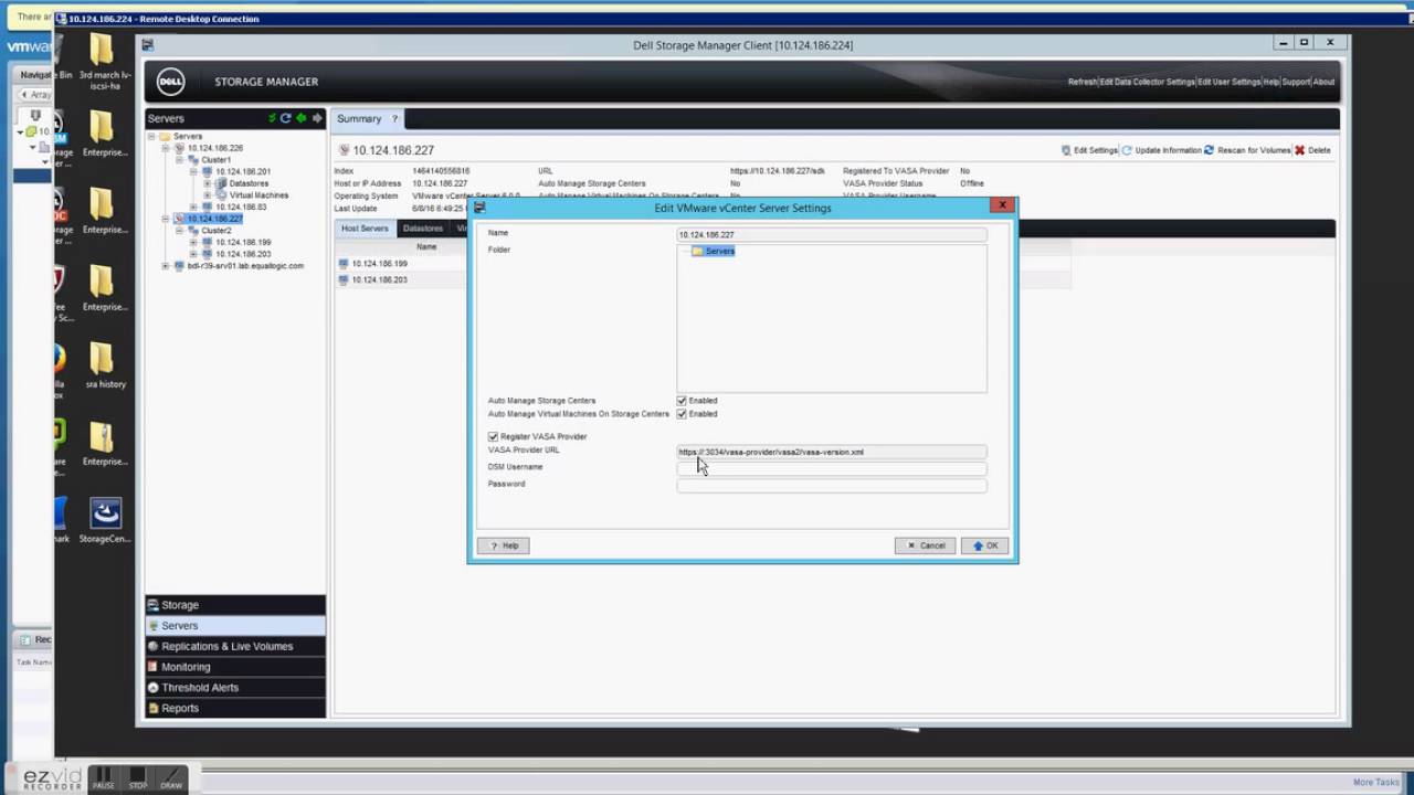 Creating Vvol with compellent  array - part3
