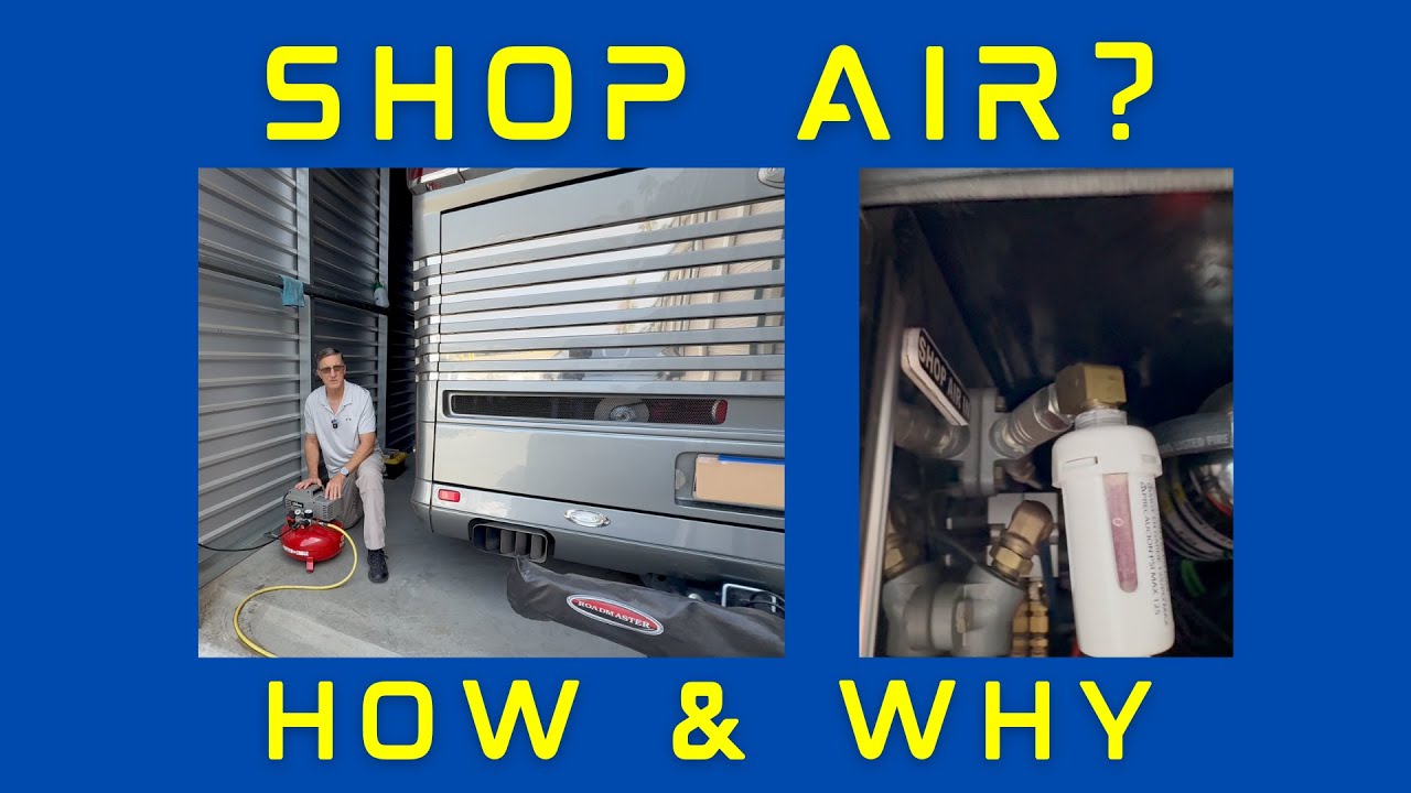 How to & Why Use Auxiliary Compressor for Shop Air on your Newell? | Newell School