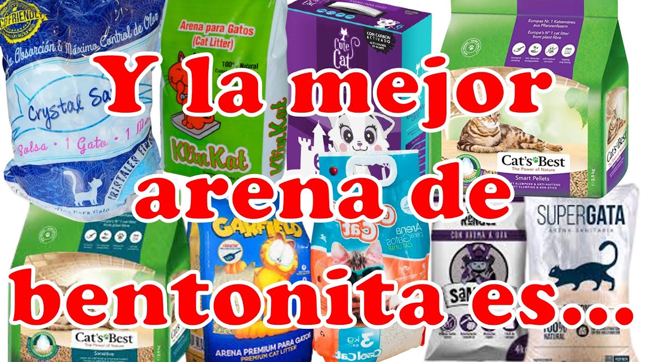 Y la mejor arena de bentonita es...