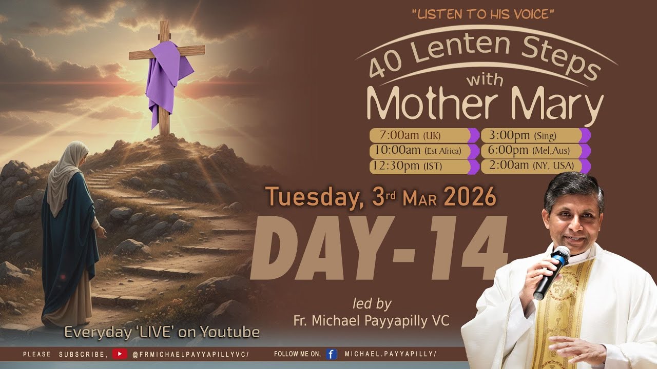 Listen to His Voice - 40 Lenten Steps with Mother Mary - Step 14