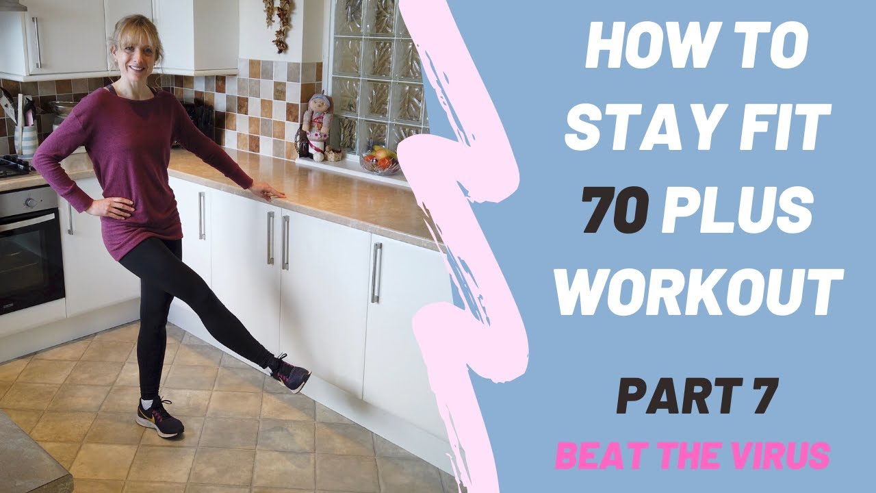 Leg Strengthener Home Workout for age 70 plus. PART 7. Beat the Coronavirus. Keep fit and stay well