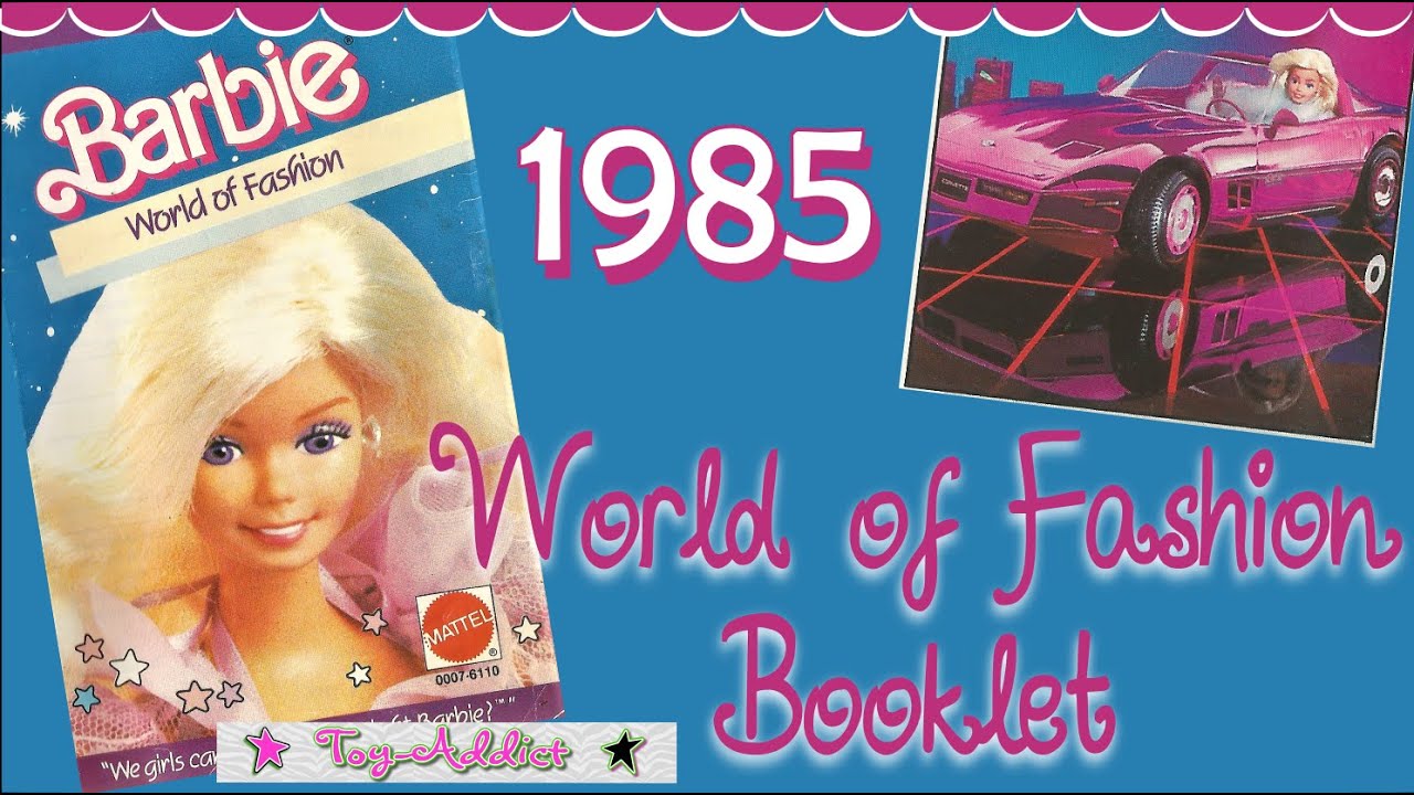 Barbie World of Fashion 1985 Mini Catalog Booklet ~ Toy-Addict